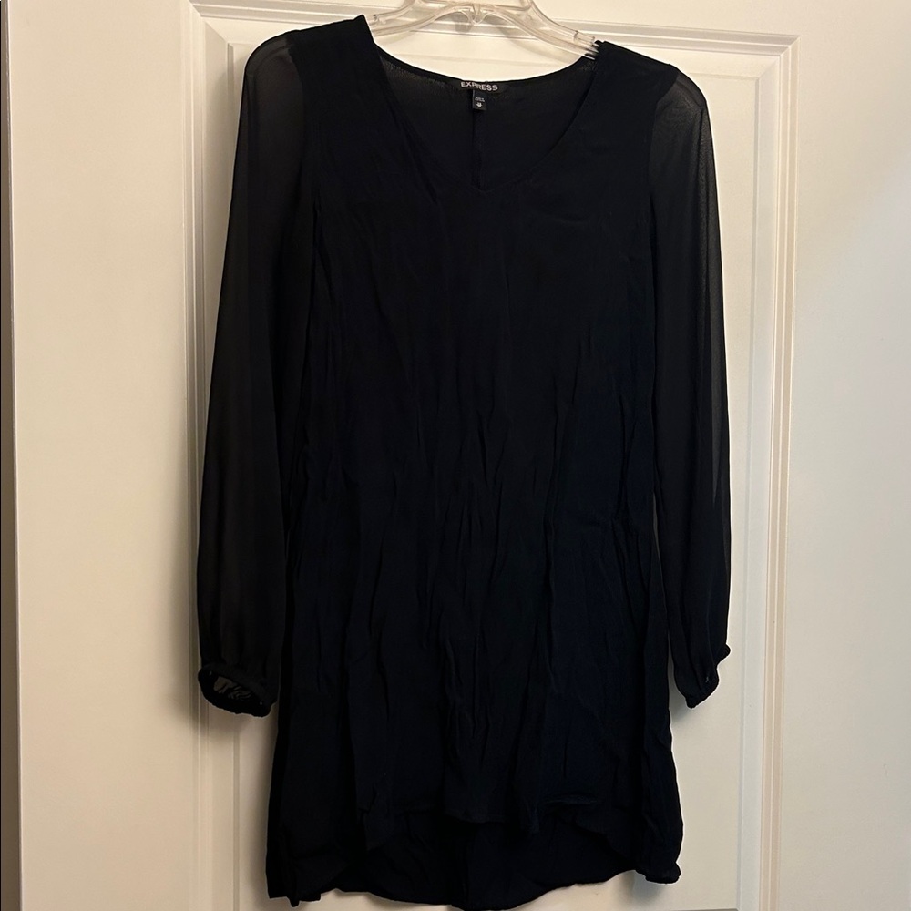 Express Black Mini Dress